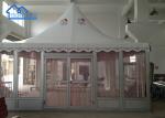Luxury Glass Marquee Tent With Glass Wall For Wedding / Party / Outdoor Events