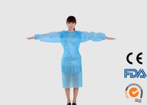 Wholesale Non Woven Disposable Medical Gowns Blue Color For Cross Infection Preventing from china suppliers