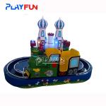 Top selling products coin operated children game machine kids train chidren s