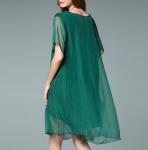 2017 summer women clothing chiffon women plus size dresses