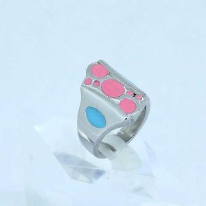 Wholesale FAshion 316L Stainless Steel Ring With Enamel LRX177 from china suppliers