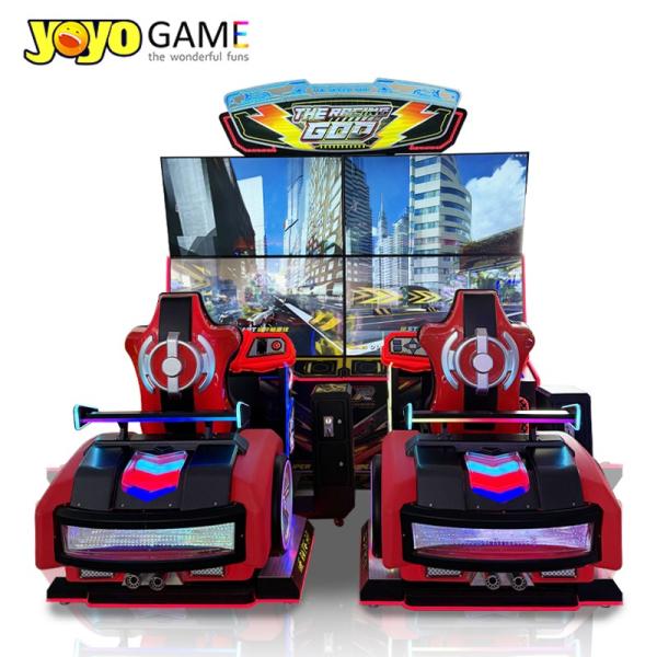Quality Coin-operatedFour Screen Motorcycle Arcade Machine for sale