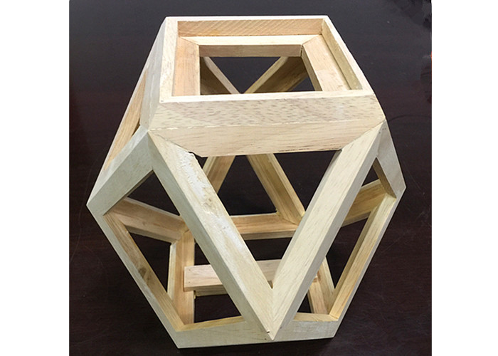 Solid Wood Creative Handcrafted Wooden Gifts Customized Wooden Flower Pot