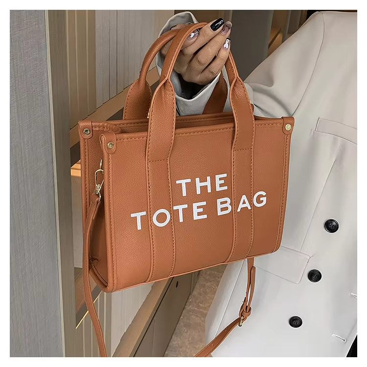 Brown Absolute Guarantee Female Sling Shoulder Bags Solid Color Ladies Tote Bag For Women Trendy Stylish Handbag