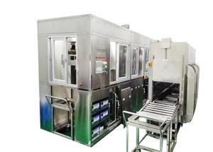 Wholesale Three Tanks Brass Ultrasonic Cleaner With Oil Skimmer Spray Piping System 3600W from china suppliers