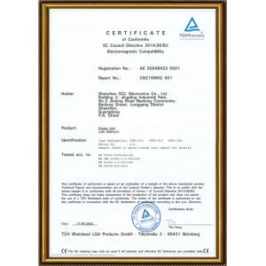 Shenzhen GCL Electronics Co., Ltd Certifications