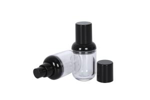 Wholesale Airless 25ml Empty Foundation Bottle Transparent Glass from china suppliers