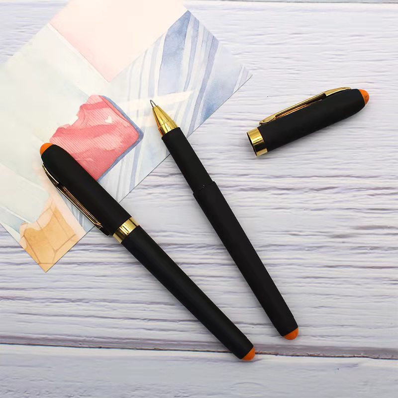 Customized Color Business Black Pen for Office Advertising Customization
