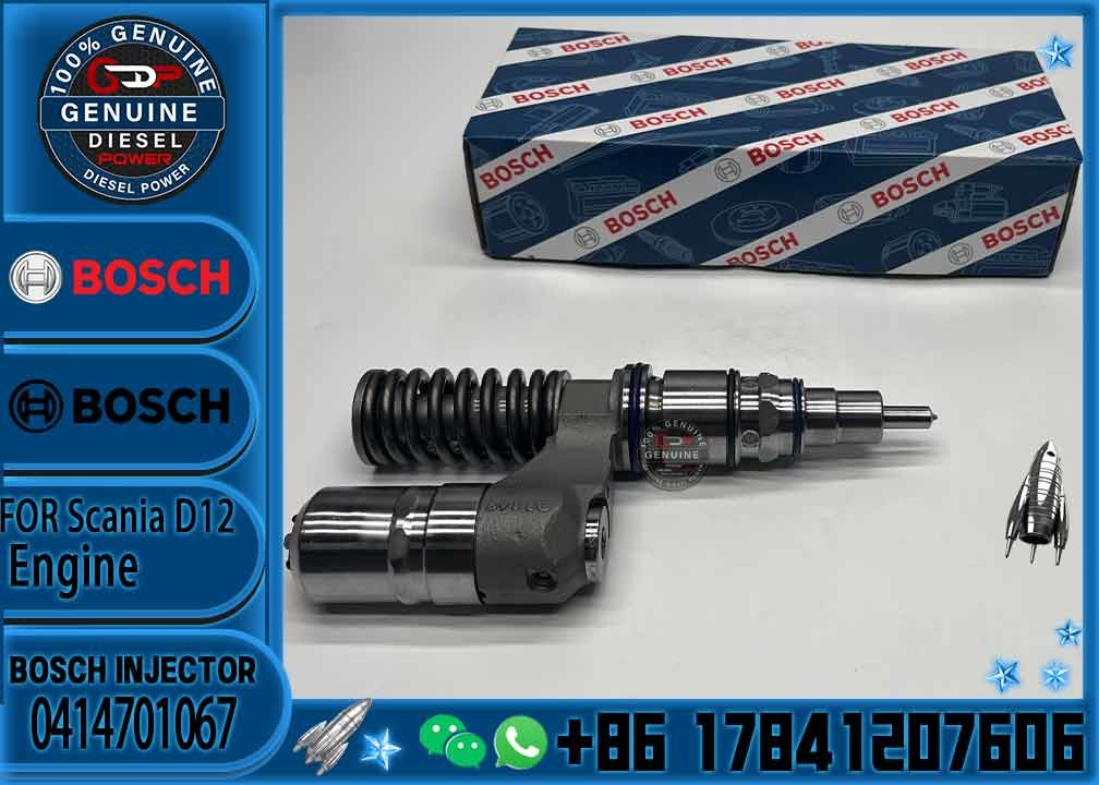 High Quality And Good Price Diesel Unit Fuel Injector 0414701067 0414701045 1805343 For Scania R340 P340 10.6 d