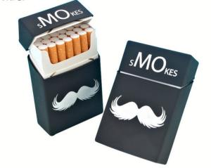Wholesale Promotional Printed Logo Silicone Rubber Cover , Silicone Cigarette Box Pack Cover from china suppliers