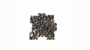 Wholesale Frost Resistant Pebble Stone Tiles , Pebble Stone Floor Tile Naturally Tumbled from china suppliers