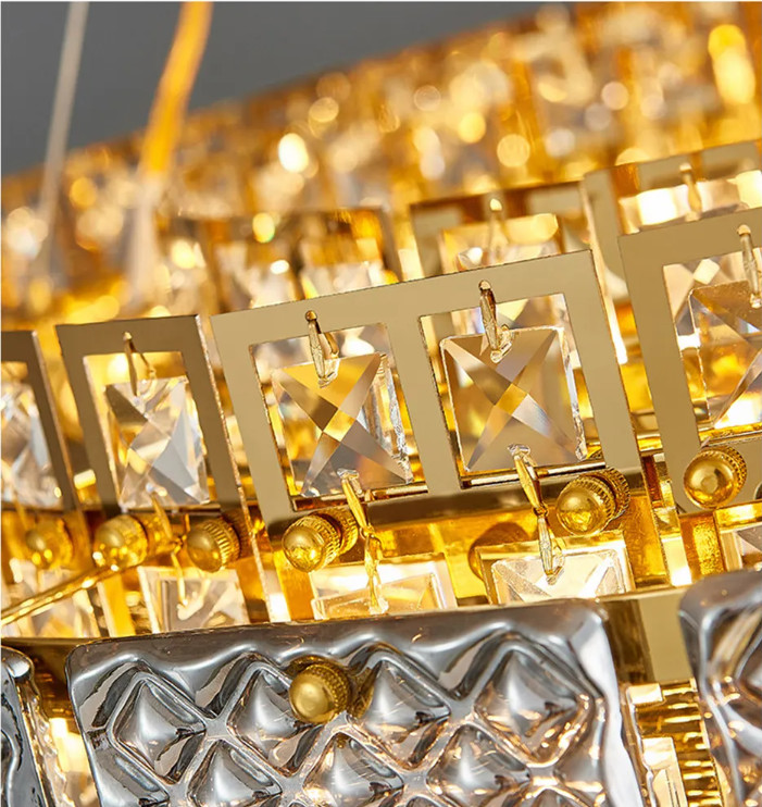 Round Luxury Pendant Lights E14 Customized Smoked Glass Cluster Pendant Light