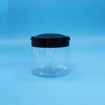 Food Grade Transparent Small Round Plastic Food Storage Jar Plastic Screw Top