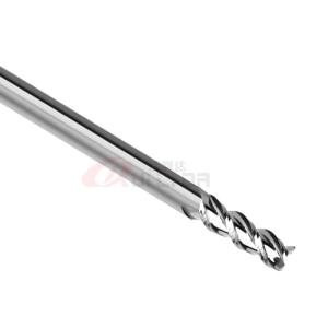 Wholesale 4mm 1/8&quot; 1/16&quot; Aluminum End Mill 45 Degree 3 Flutes Polished Solid Carbide from china suppliers