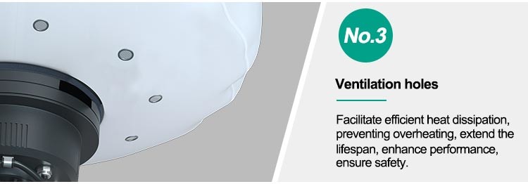 Led Balloon Lamp 600W Glare Free Mobile Lighting For Construction Mining