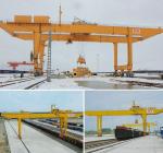Gantry Crane 100ton 120t 200 Ton 250 Ton 300 Ton 400 Ton 500 Ton With Rail Track