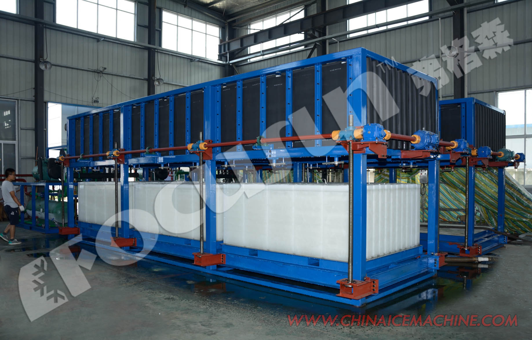 Direct Sale Automatic Ice Block Making Machine with Provided Video Outgoing-Inspection