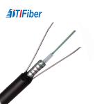 Outdoor Durable G652D Fiber Optic Drop Cable GYXTW Central Tube