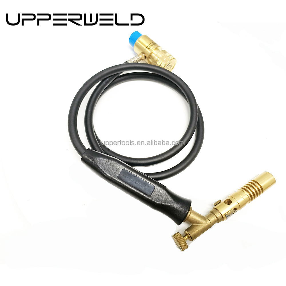 ODM Copper Burner Head Blowtorch Mapp Gas Hand Torch 1.5m Hose for Heating Soldering Torch