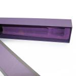 Kraft Silver Foil Luxury Cardboard Box For Champagne Wine Glass