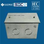 Steel Welded Cable IEC 61386 Electrical Boxes 100x65x65mm