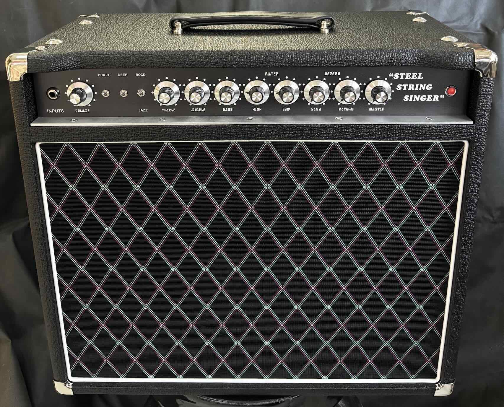 Custom Dumble Steel String Singer Clean Reverb Tone SSS20 ECC83S*5 EH 6V6*2, Handmade Grand Guitar Amp Head 20W 50W 100W Optional