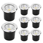 Waterproof Outdoor LED Underground Lamp IP67 Steel Glass