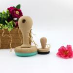 Childrens Toy Silk Printing Cartoon Cookie Stamp Gift Custom Wooden Toy Stamp