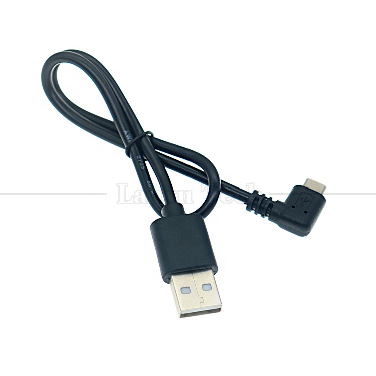 90 Degree Right Angled USB to Micro B Data Charger Cable for Phone Tablet Digital Camera GPS