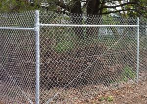 Wholesale Twist Edge 2.5mm Steel Chain Link Fencing With Hot Dipped Galvanized from china suppliers