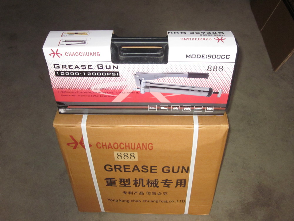 900CC 12000PSI Ergonomic Hand Operated Grease Gun