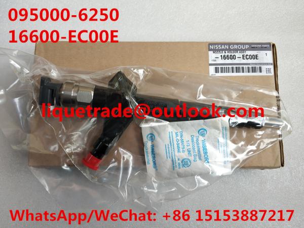 DENSO common rail injector 095000-6250 for NISSAN Navara 16600-MB40E , 16600