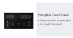 GT SONIC S9 Parts Ultrasonic Cleaner Industrial Smart Touch Panel SUS304 200W