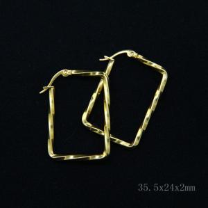 Wholesale Classic 316L Stainless Steel Fashion Jewelry Earrings Hoops Earrings LEH27-1 from china suppliers