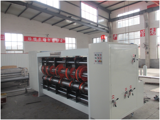 130pcs/min Computerized Rotary Slotter Machine For Corrugated Box Package