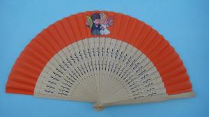 Wholesale spainish fan with different materials , can print buyers' logo or design from china suppliers