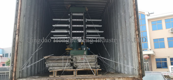 Interlock Rubber Gym Tile Making Machine Fully Automated 2.2KW