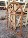 Arched Mirror Cast Iron Windows For Garden Standard Size Antique Metal Windows