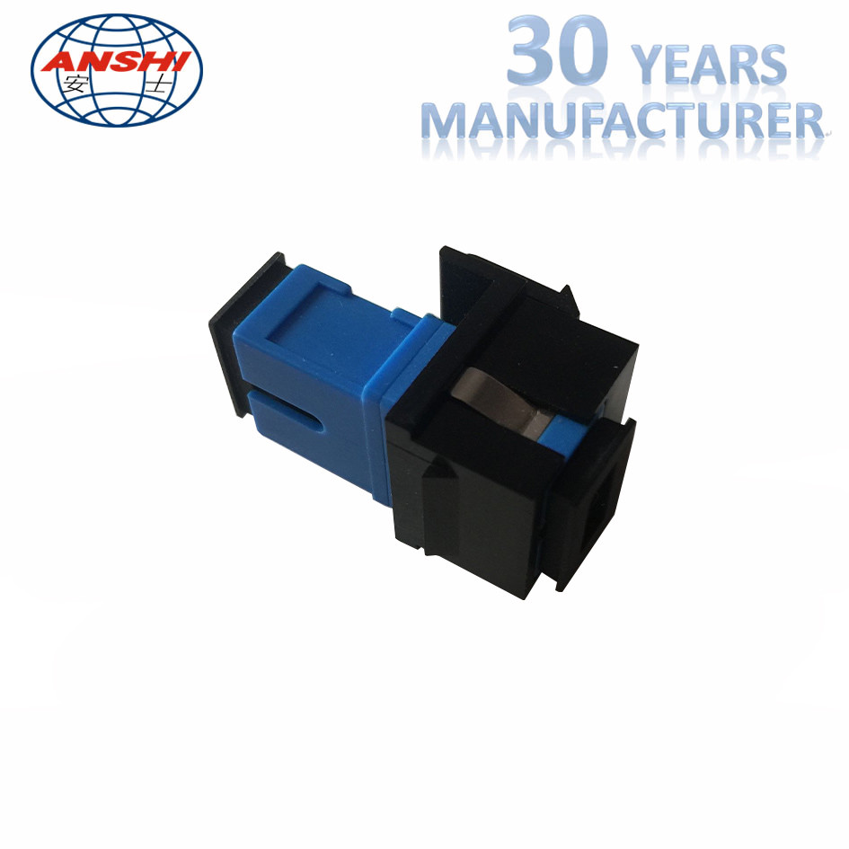 FTTX SC To SC Fiber Optic Keystone Coupler