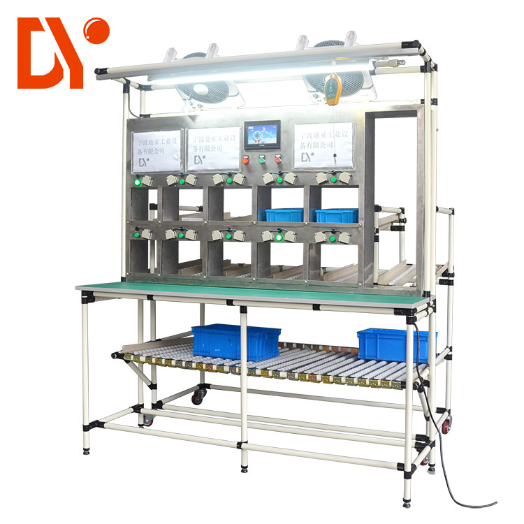Colored Pipe Pipe Racking System Spray Coating For Workshop Logistic
