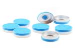 Embossing Flip Off Vial Caps , Colorful 20mm Flip Off Caps Non Spill