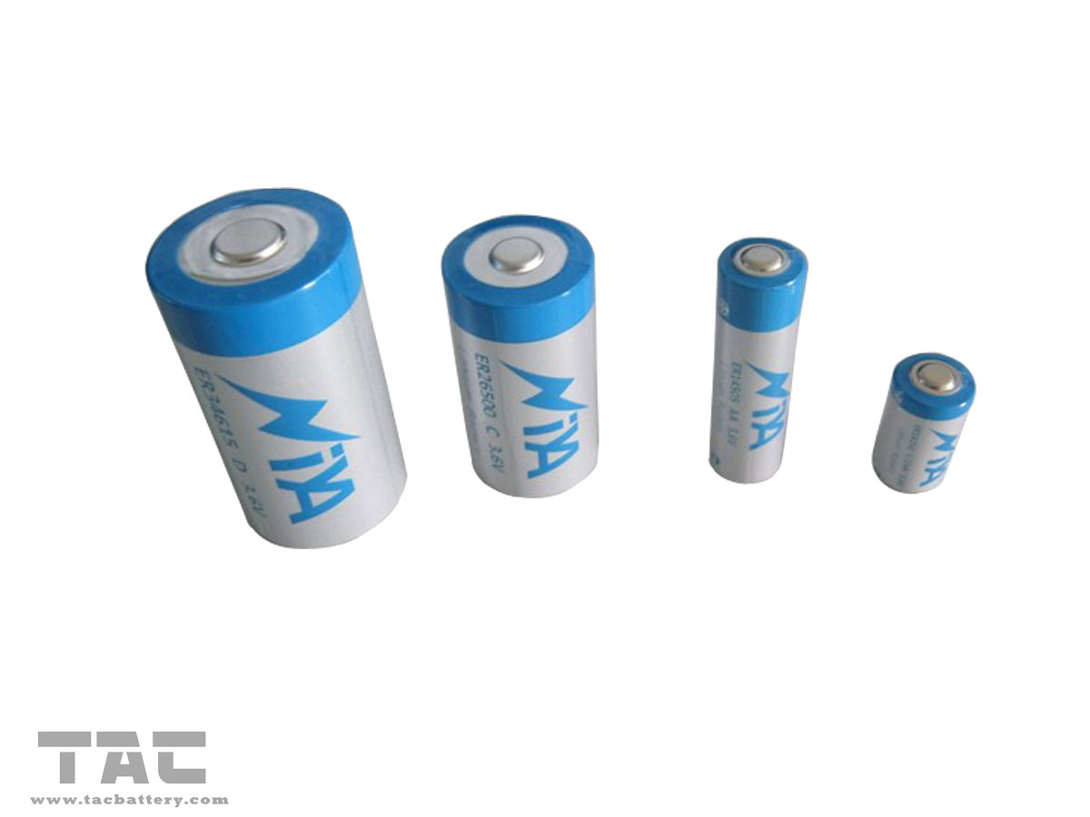 Stable Operation Voltage 3.6V LiSOCL2 Battery ER17335/1800mAh  for Ammeter