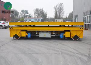 Wholesale Warehouse Copper Factory Battery Powered Steerable Trackless Flat Car from china suppliers