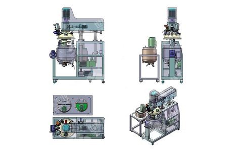 Wholesale Three Phase Toothpaste Manufacturing Equipment With Hydraulic Lifting Function from china suppliers