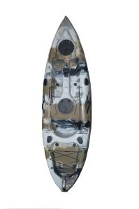Wholesale 5mm Hull Thickness Sit On Top Fishing Kayak Customized Color For Adults from china suppliers
