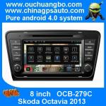 Ouchuangbo Car Radio Player Skoda Octavia 2013 GPS Navi Multimedia S150 Android