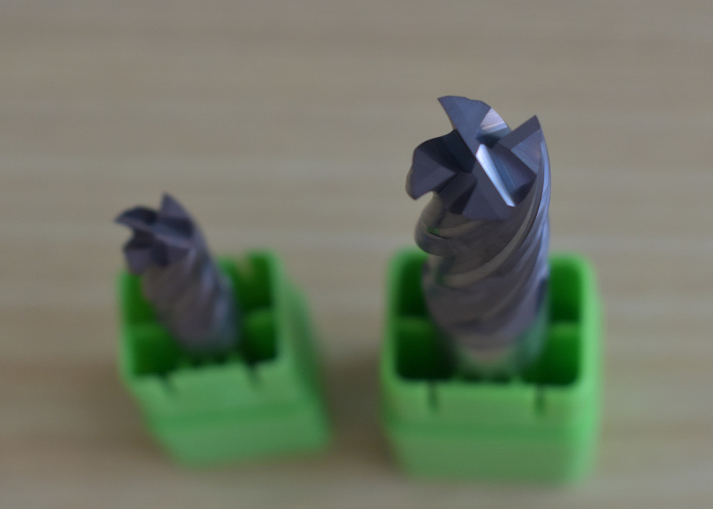 100mm HRC58 Solid Carbide End Mill For Stainless Steel
