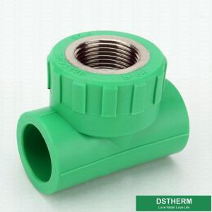 Wholesale Green Female Threaded Tee Din 8077 Ppr Pipe Fittings from china suppliers