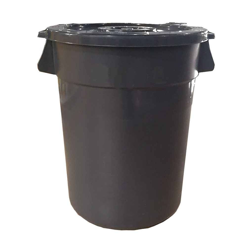 Eco-Friendly 80L Plastic Container Round Waste bin