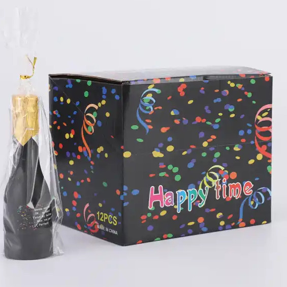 Eco Friendly Party Supplies Gender Reveal Confetti Cannon Pink Blue